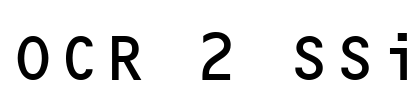 OCR 2 SSi