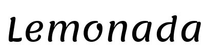 Lemonada Font Image