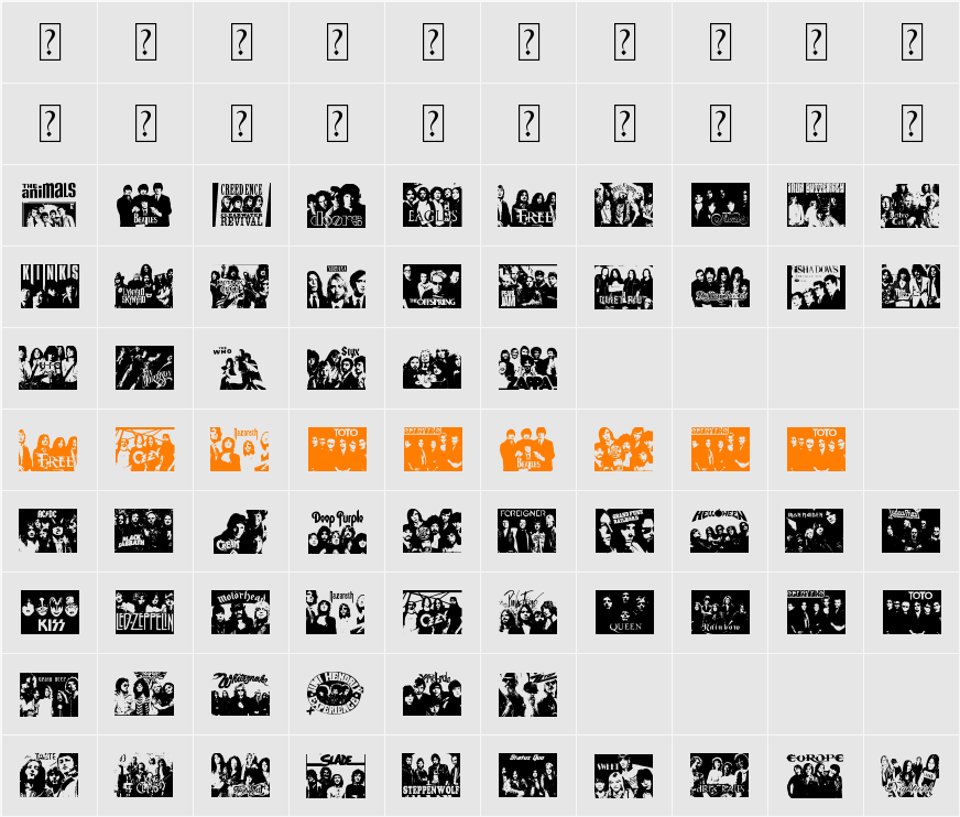 Thart_RockMusic_History Character Map