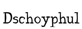 Dschoyphul