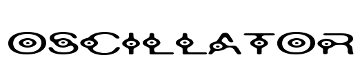 Oscillator Font Image