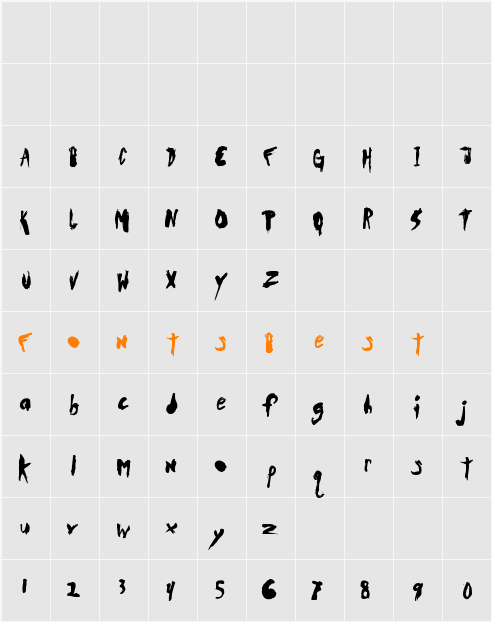 DuerTWOo Character Map