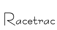 Racetrac Font Image