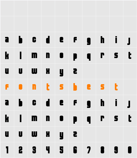 Released Character Map