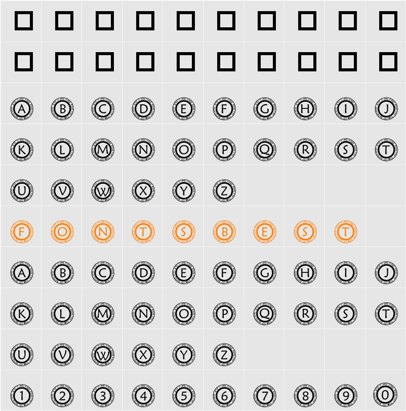 pf_scircle1 Character Map