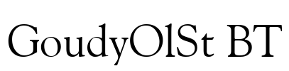GoudyOlSt BT