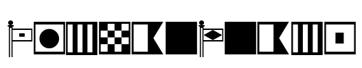 SignalFlags Font Image