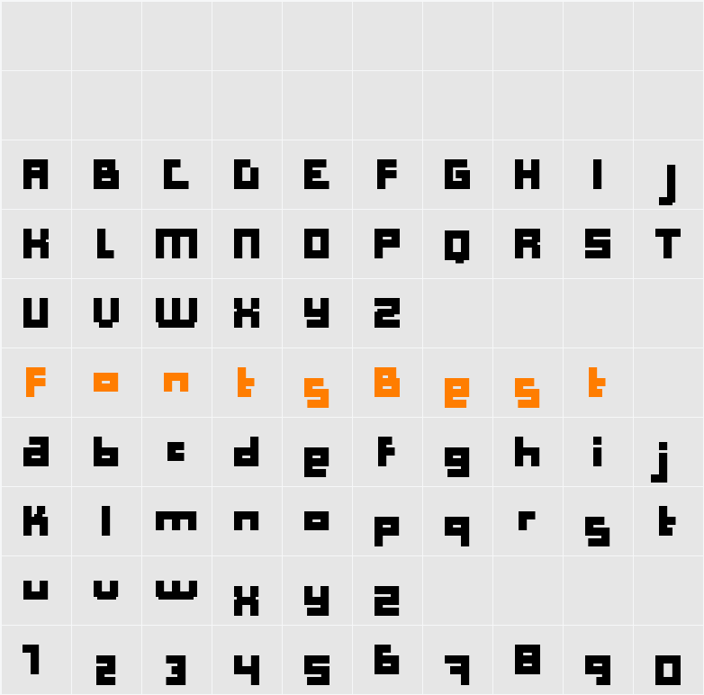 Computer Aid Character Map