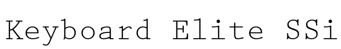 Keyboard Elite SSi