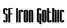 SF Iron Gothic