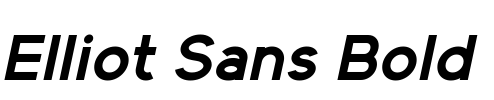 Elliot Sans Bold