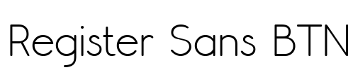 Register Sans BTN