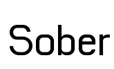 Sober Font Image