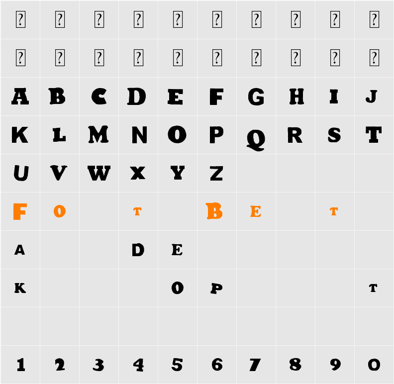 ja Character Map
