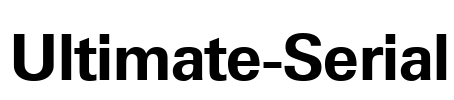 Ultimate-Serial Font Image