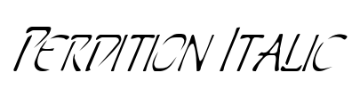 Perdition Italic