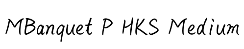 MBanquet P HKS Medium