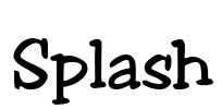 Splash Font Image