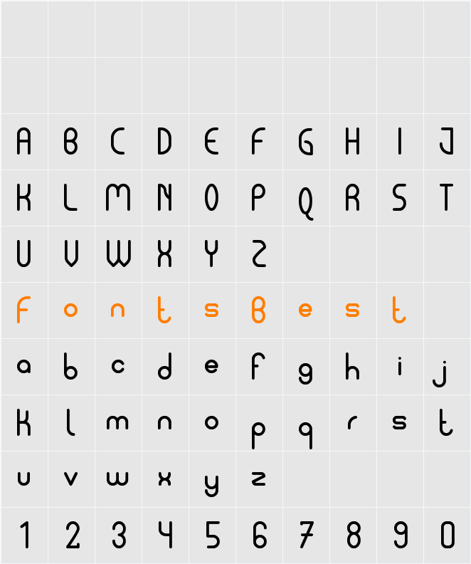 Pycuaf Character Map