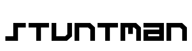 Stuntman Font Image