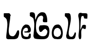 LeGolf Font Image