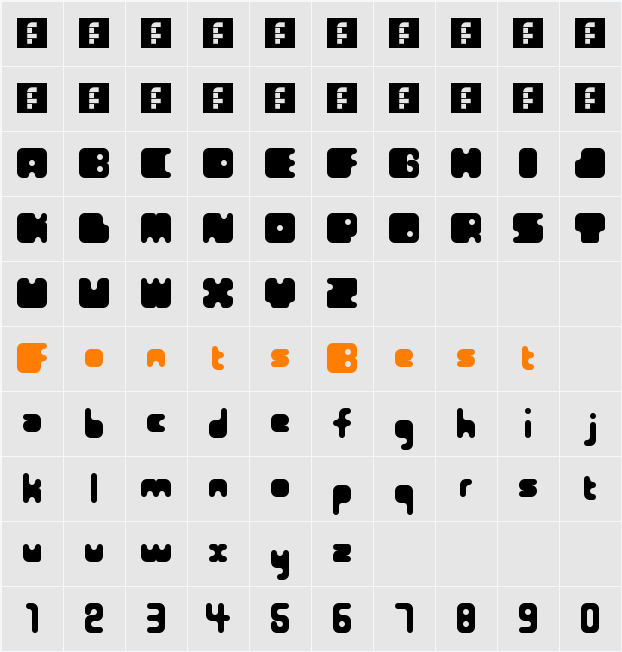 funny Character Map