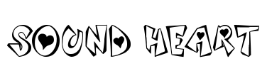 Sound Heart Font Image