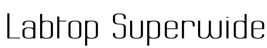 Labtop Superwide