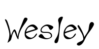 Wesley Font Image