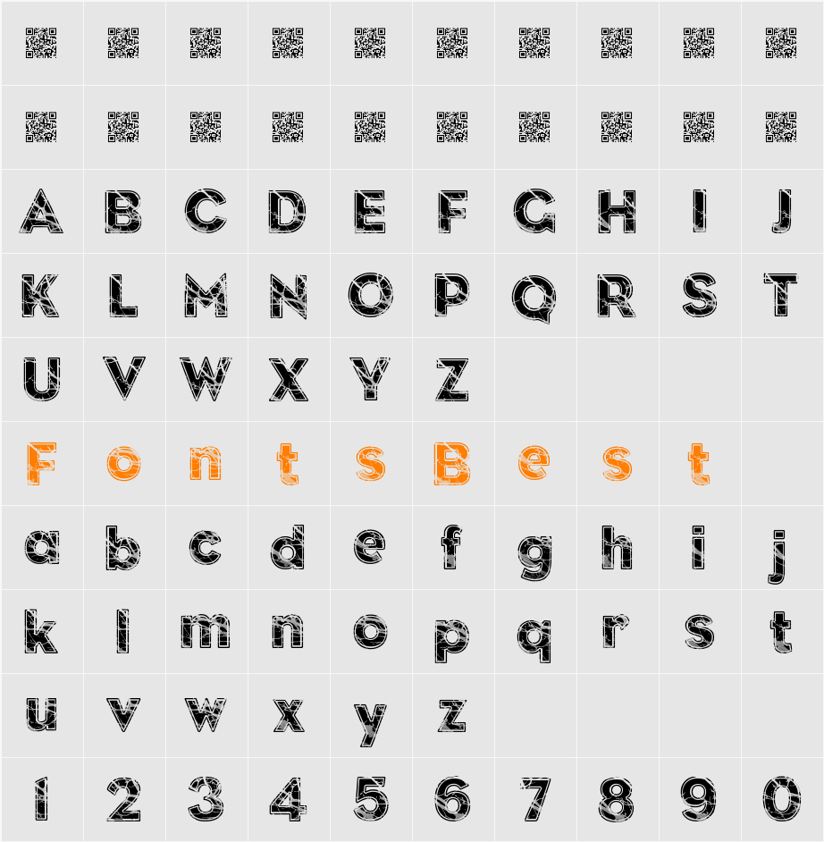 Slate Character Map