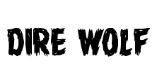 Dire Wolf Font Image