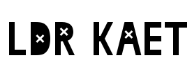 LDR KAET Font Image
