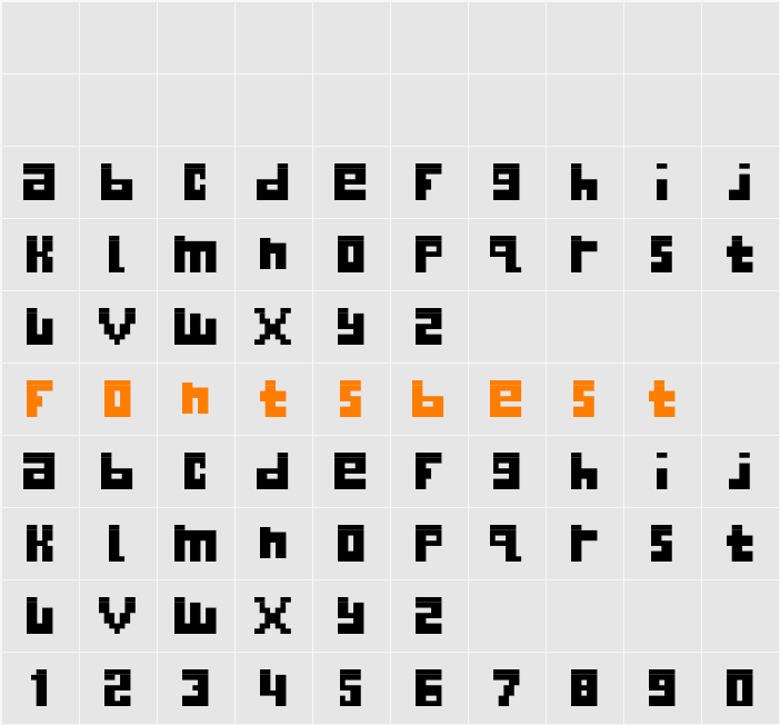 begginner Character Map