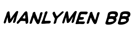 ManlyMen BB Font Image