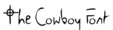 The Cowboy Font Font Image