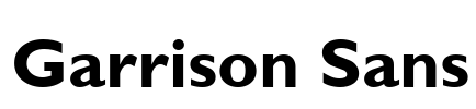 Garrison Sans