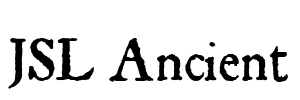 JSL Ancient Font Image