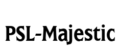 PSL-Majestic Font Image