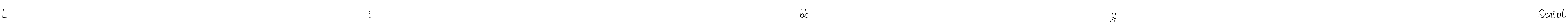 LibbyScript Font Image