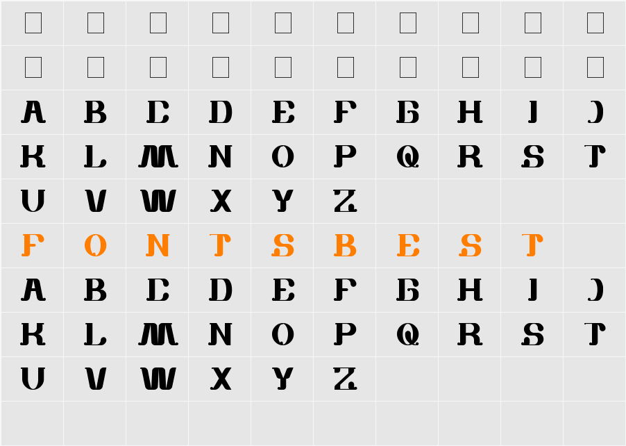 white sock Character Map