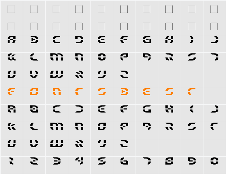 Starfighter Character Map
