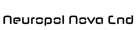 Neuropol Nova Cnd Font Image