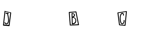Jinxed BoxedCaps Font Image