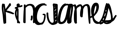 KingJames Font Image
