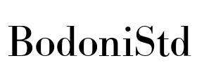 BodoniStd