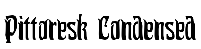 Pittoresk Condensed