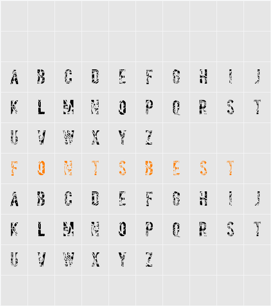 SALVAGE Character Map