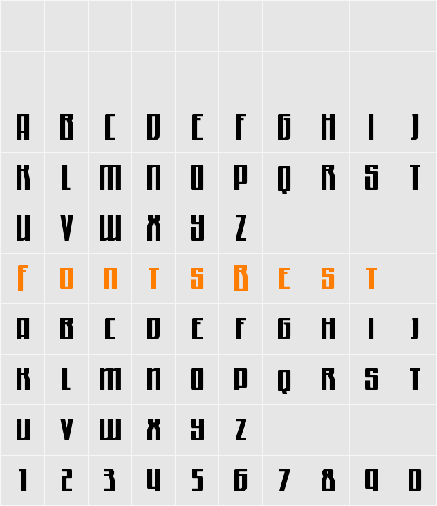 Quantum of Malice Condensed Character Map