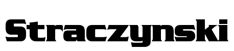 Straczynski Font Image
