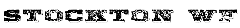 Stockton WF Font Image